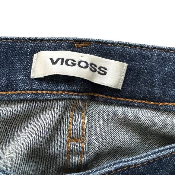 Vigoss jeans Jagger Skinny Women's Sz 16 Blue Preppy Mid Rise Ankle essential - Picture 4 of 16